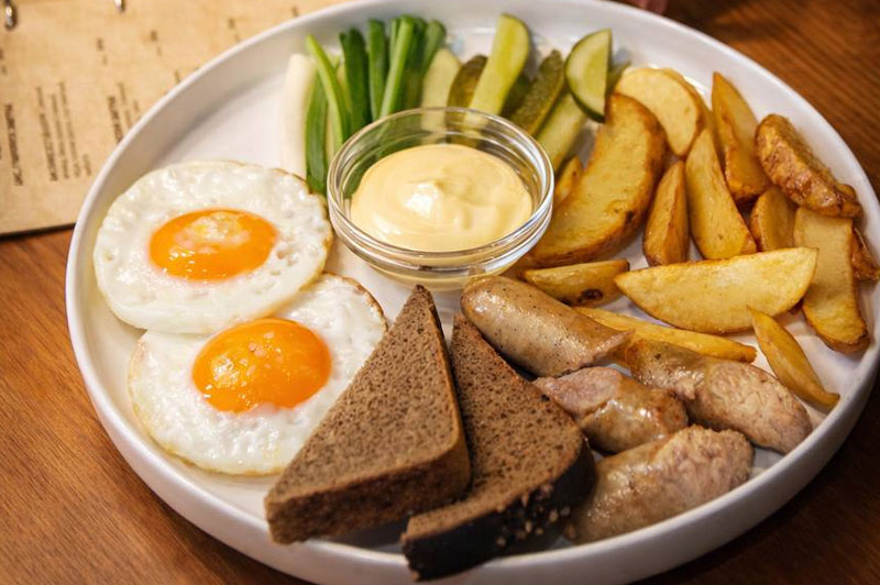 Фото Деревенский завтрак