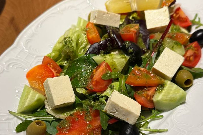 Фото Греческий салат пост