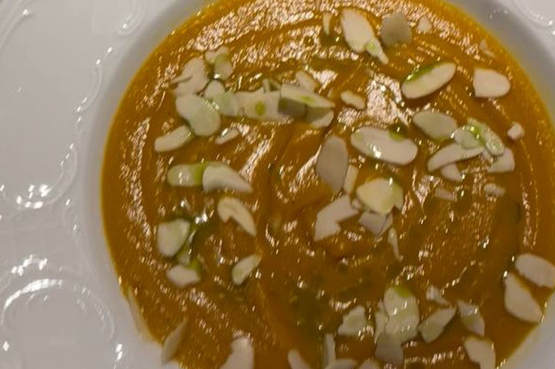 Фото Тыквенный - бататный крем - суп